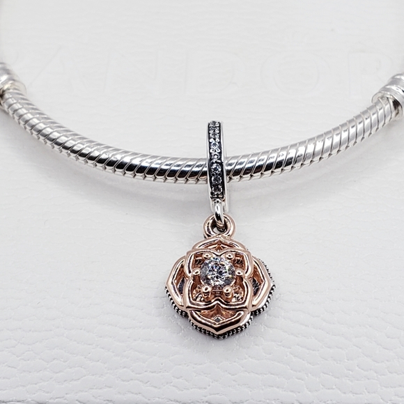 ⚘️Authentic Pandora ROSE DANGLE CHARM🎁 - Picture 3 of 7